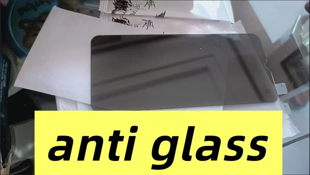 Anti Spy Privacy Glass Case - Étui en verre trempé Anti-espion pour