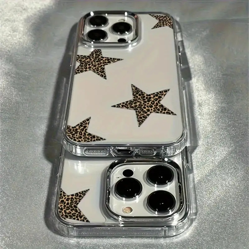 Clear Shockproof Bumper Case - Coque de téléphone transparente à motif
