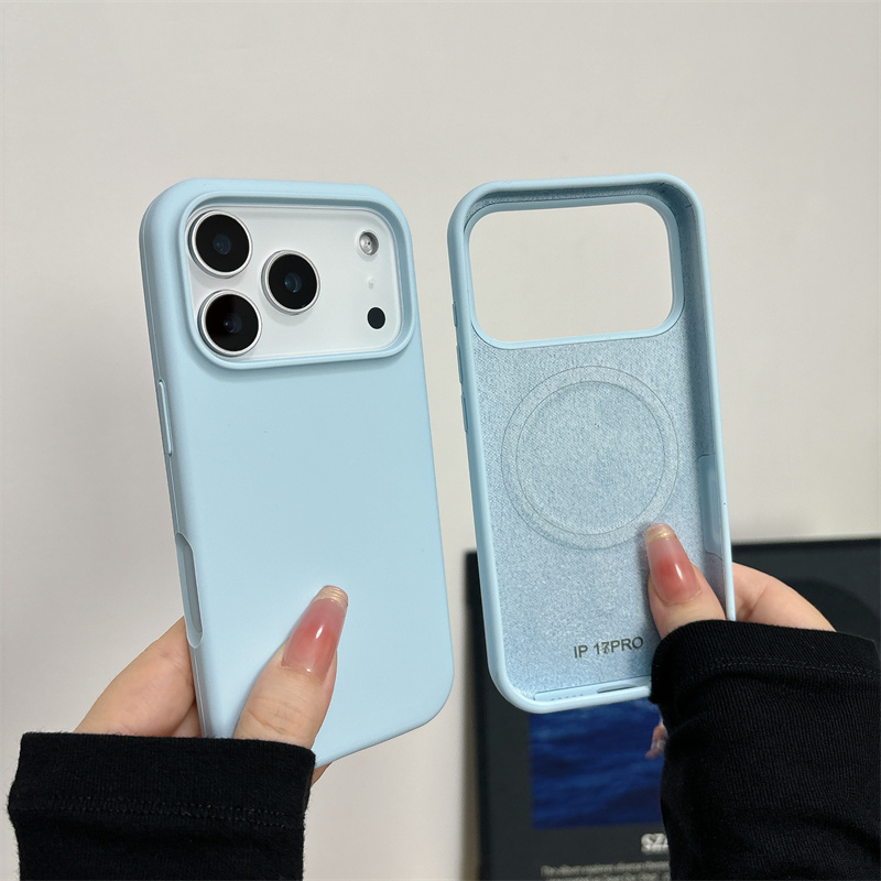 Liquid Silicone Magnetic Phone Case - Coque en silicone liquide magnétique pour