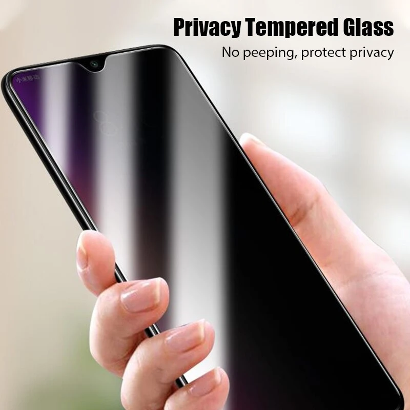 Anti Spy Privacy Glass Case - Étui Anti-espion pour samsung a03 core,