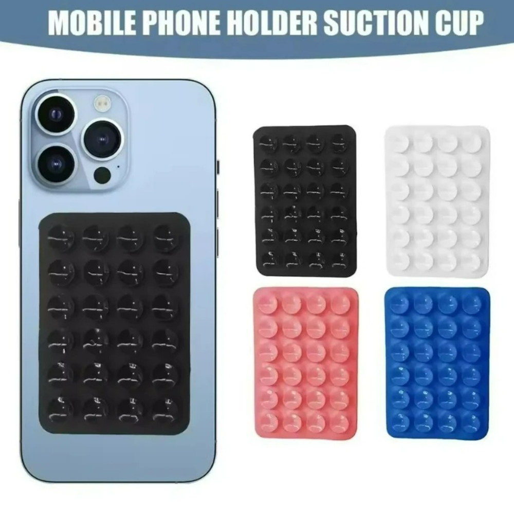 Phone Cases - Support de téléphone en silicone, ventouse