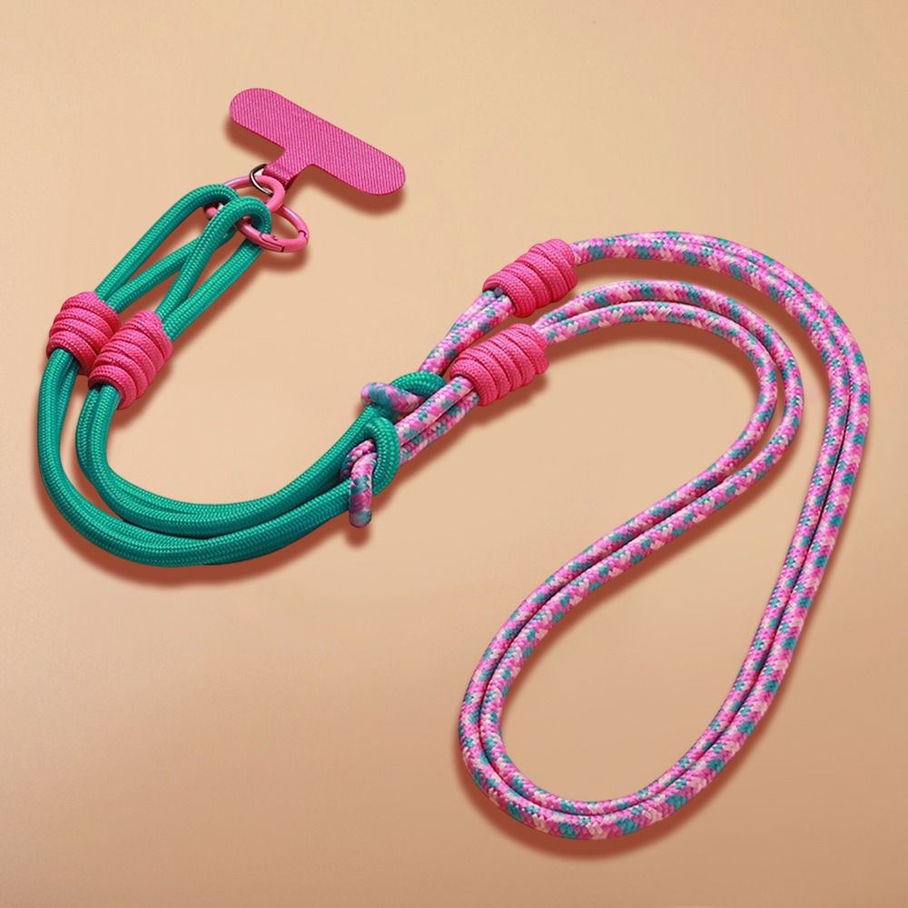 Crossbody Lanyard Neck Strap Case - Lanière de téléphone polyvalente 3 en