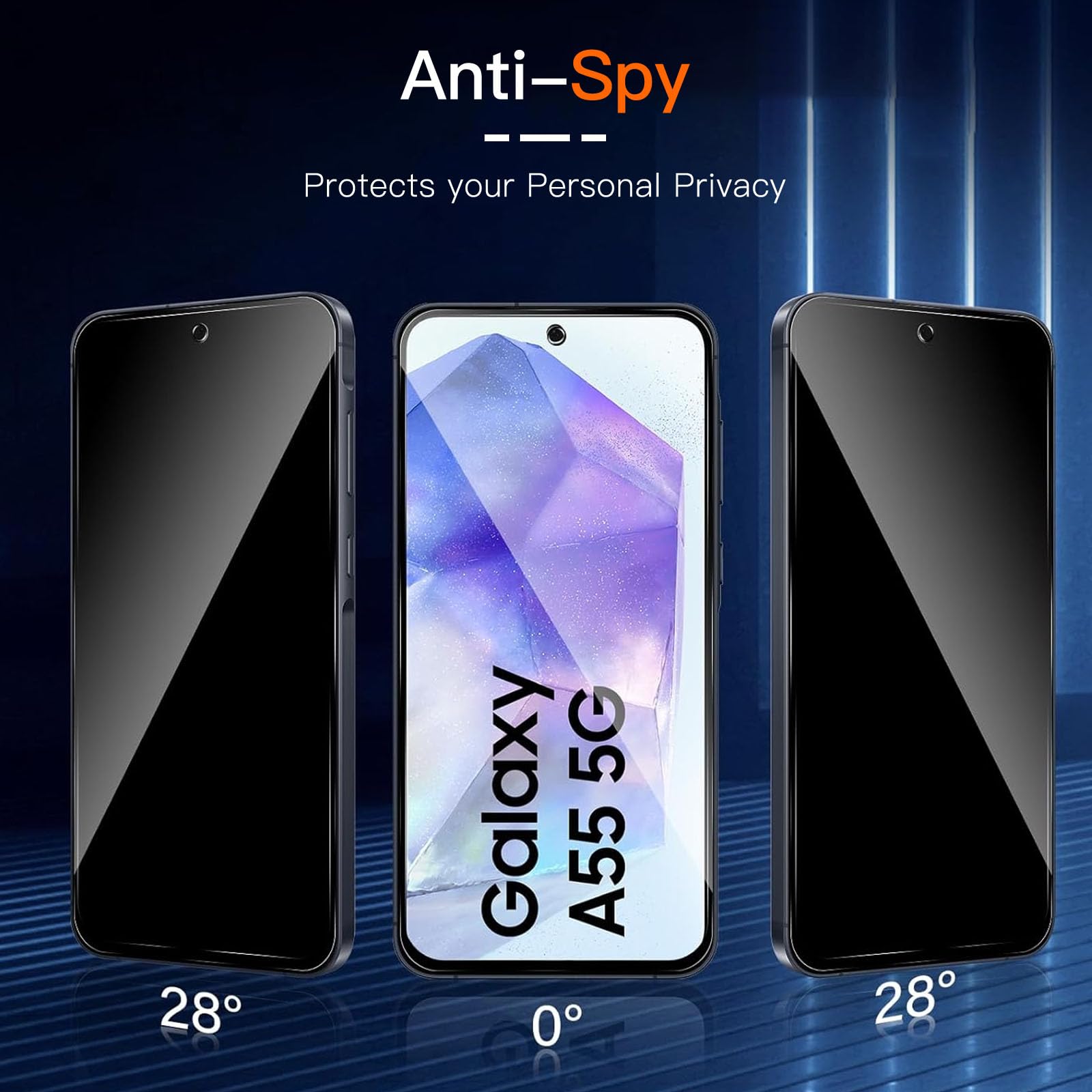 Protecteur d'écran Anti-espion - Anti Spy Privacy Glass Case avis et prix