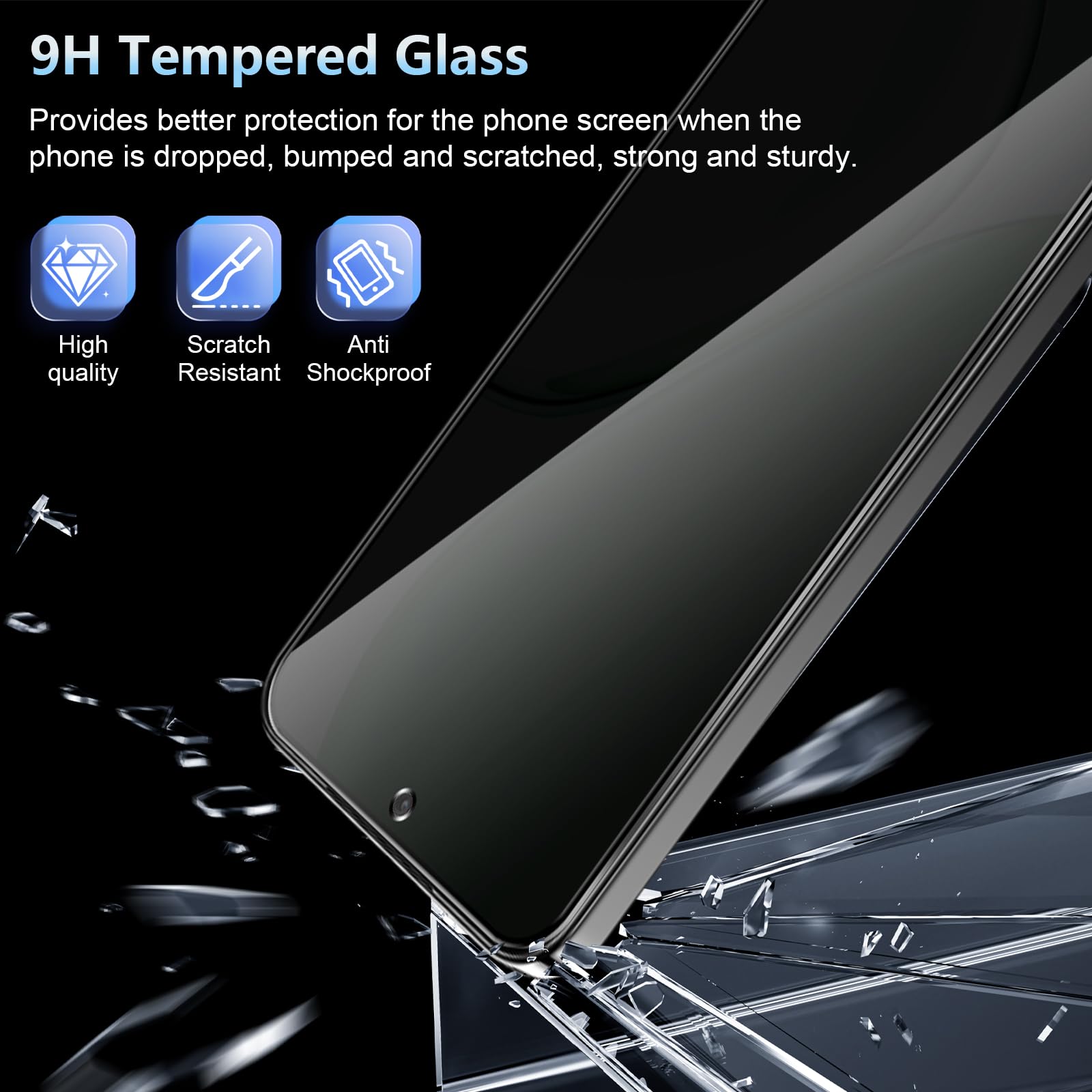 Protection d'écran anti-espion - Anti Spy Privacy Glass Case avis et prix