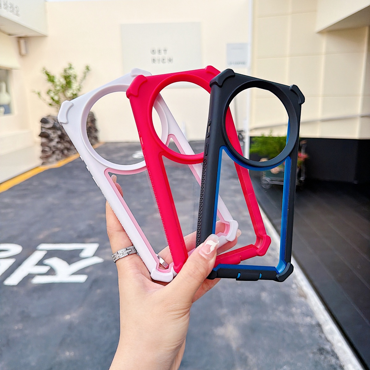 Coque de téléphone antichoc 2  - Clear Shockproof Bumper Case avis et prix