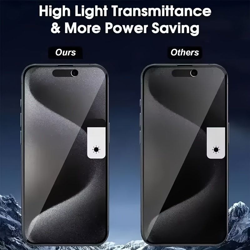 Lot de 4 protections d'écran e - Anti Spy Privacy Glass Case avis et prix