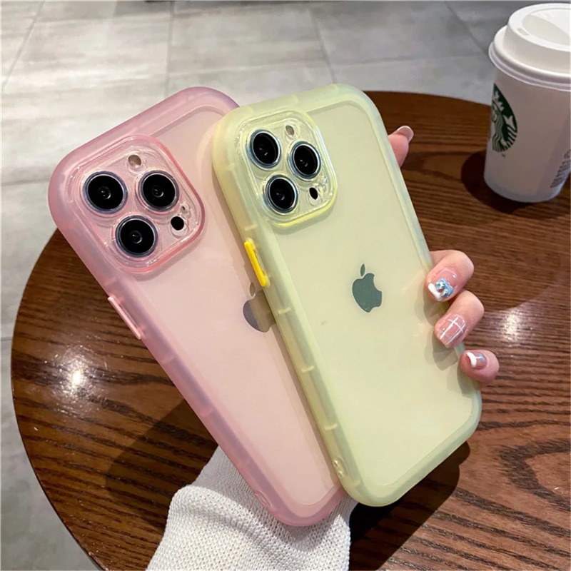 Coque de téléphone transparent - Clear Shockproof Bumper Case avis et prix