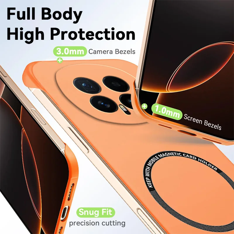 Coque de téléphone magnétique  - Matte Hard Pc Back Case avis et prix