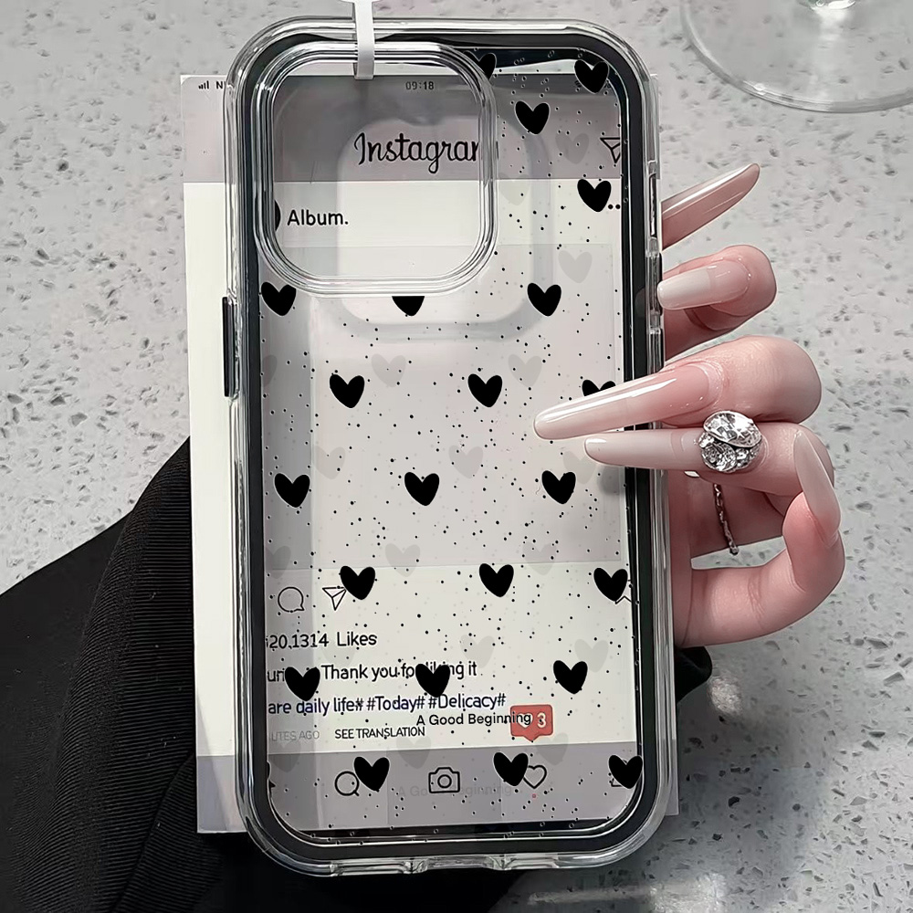 Coque de téléphone en silicone - Clear Shockproof Bumper Case avis et prix