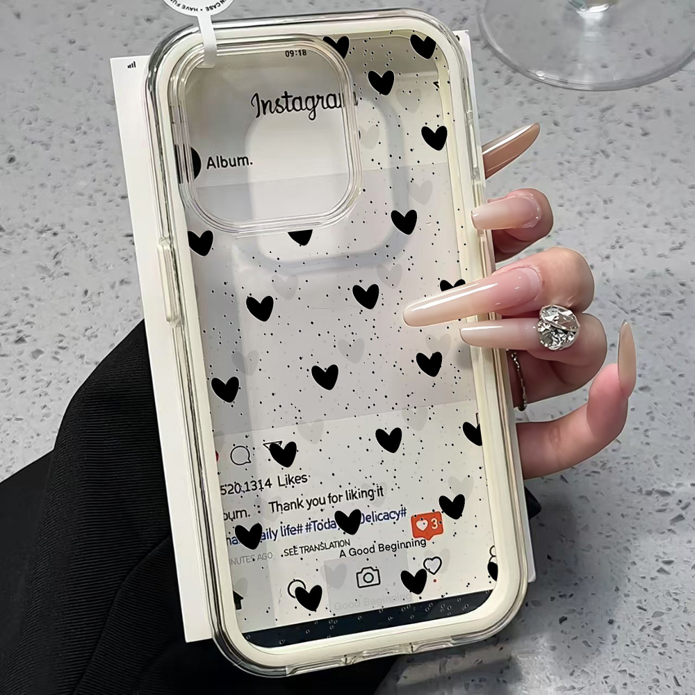 Coque de téléphone en silicone - Clear Shockproof Bumper Case avis et prix