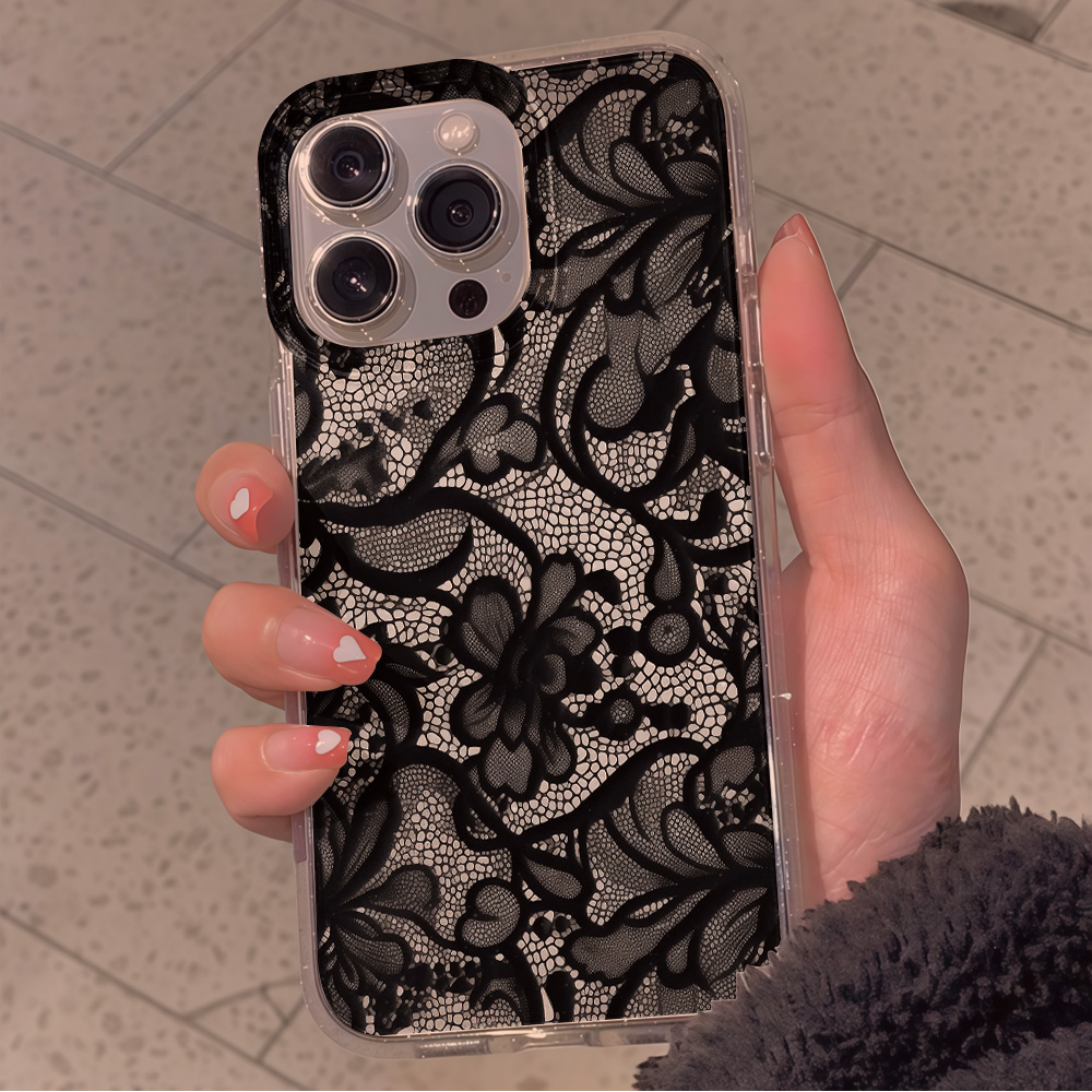 Coque de téléphone de luxe noi - Clear Shockproof Bumper Case avis et prix