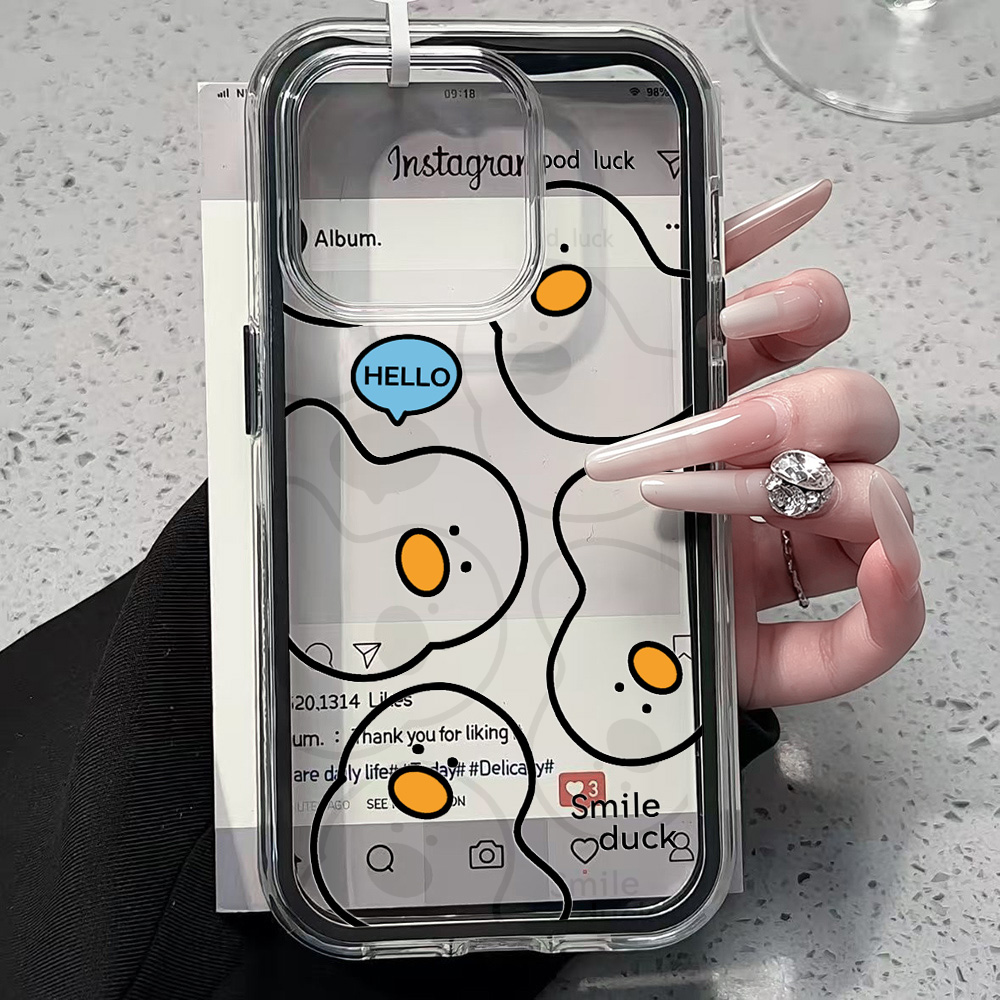 Coque de téléphone transparent - Clear Shockproof Bumper Case avis et prix