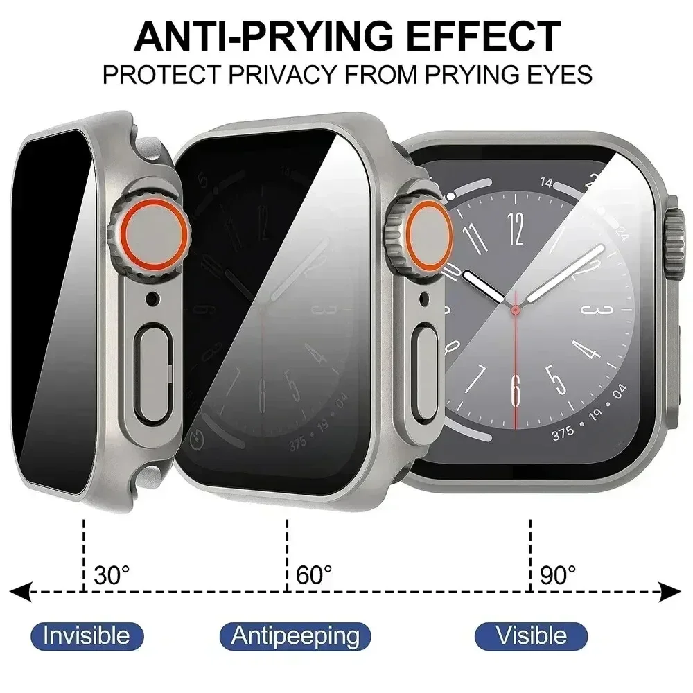 Étui pour apple watch Apple Wa - Anti Spy Privacy Glass Case avis et prix
