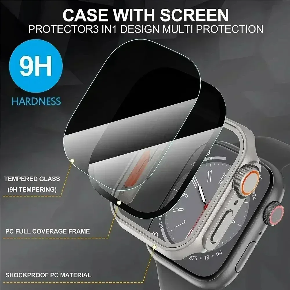 Étui pour apple watch Apple Wa - Anti Spy Privacy Glass Case avis et prix
