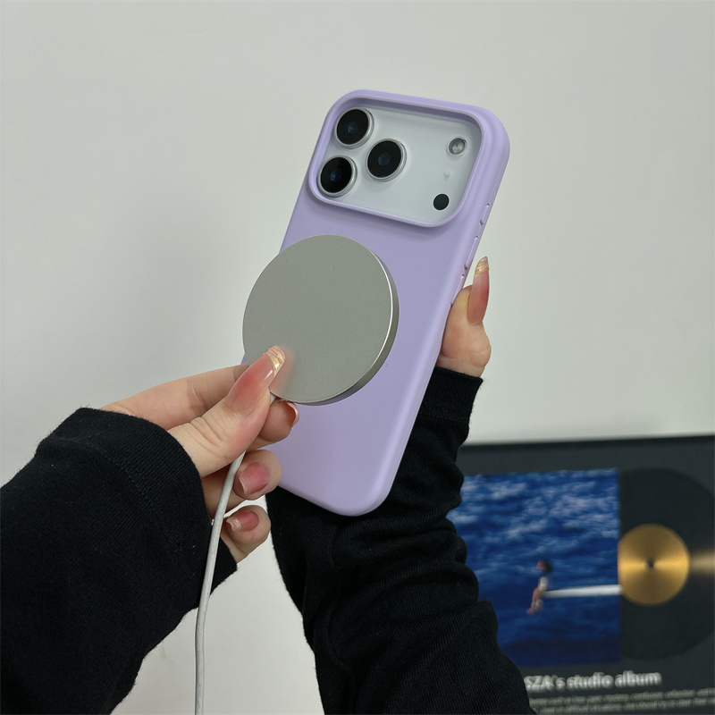 Coque en silicone liquide magn - Liquid Silicone Magnetic Phone Case avis et prix