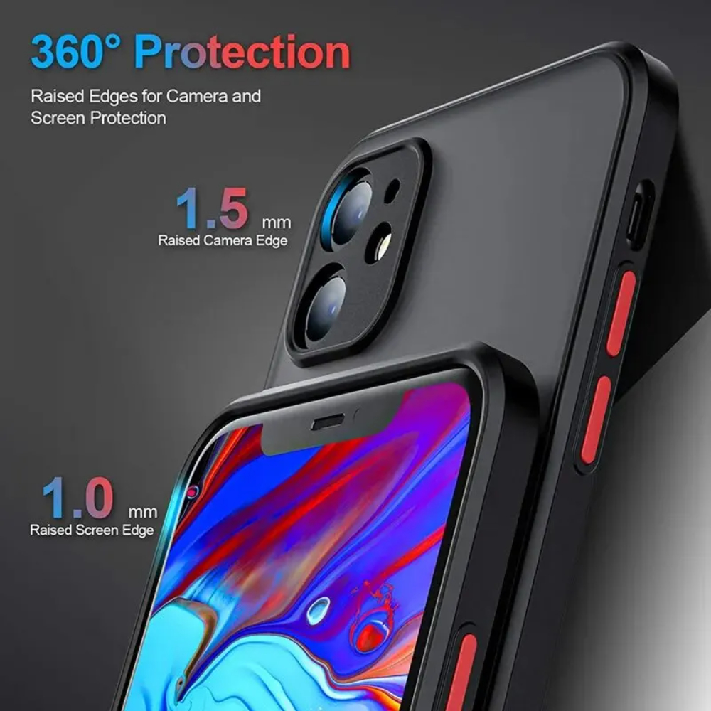 Coque antichoc en silicone pou - Matte Hard Pc Back Case avis et prix
