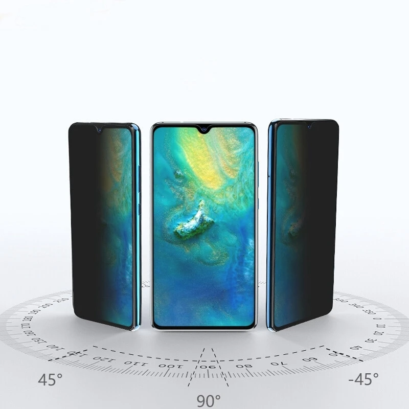 Étui Anti-espion pour samsung  - Anti Spy Privacy Glass Case avis et prix