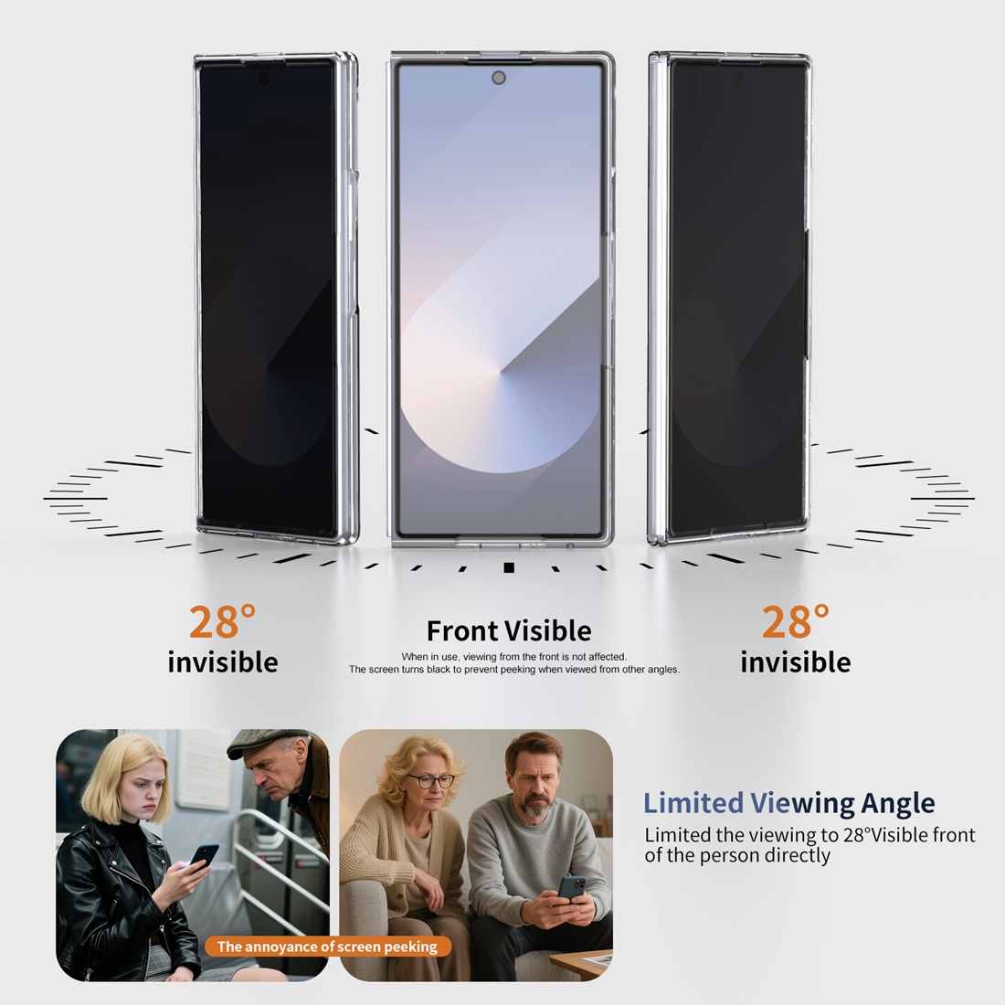 Protecteur d'écran en verre tr - Anti Spy Privacy Glass Case avis et prix