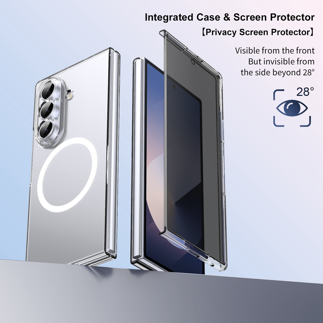 Protecteur d'écran en verre tr - Anti Spy Privacy Glass Case avis et prix