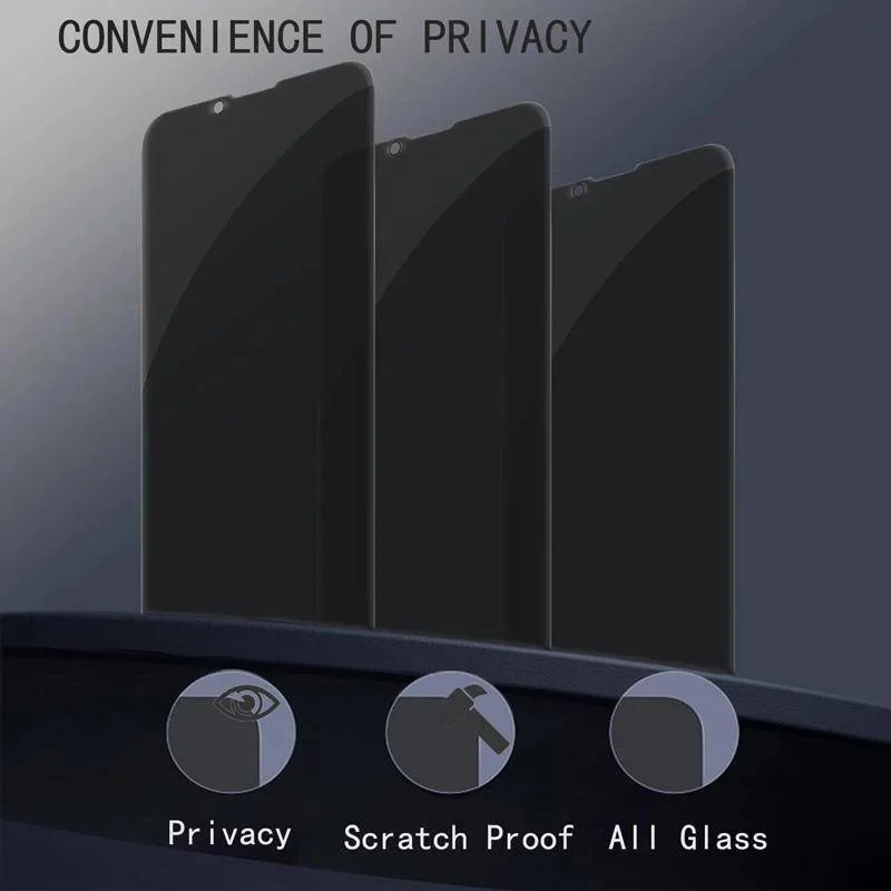 Étui de protection d'écran en  - Anti Spy Privacy Glass Case avis et prix
