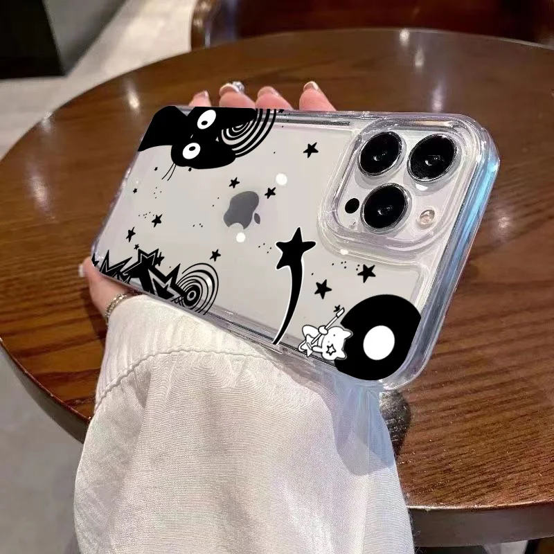 Coque de téléphone en TPU soup - Clear Shockproof Bumper Case avis et prix