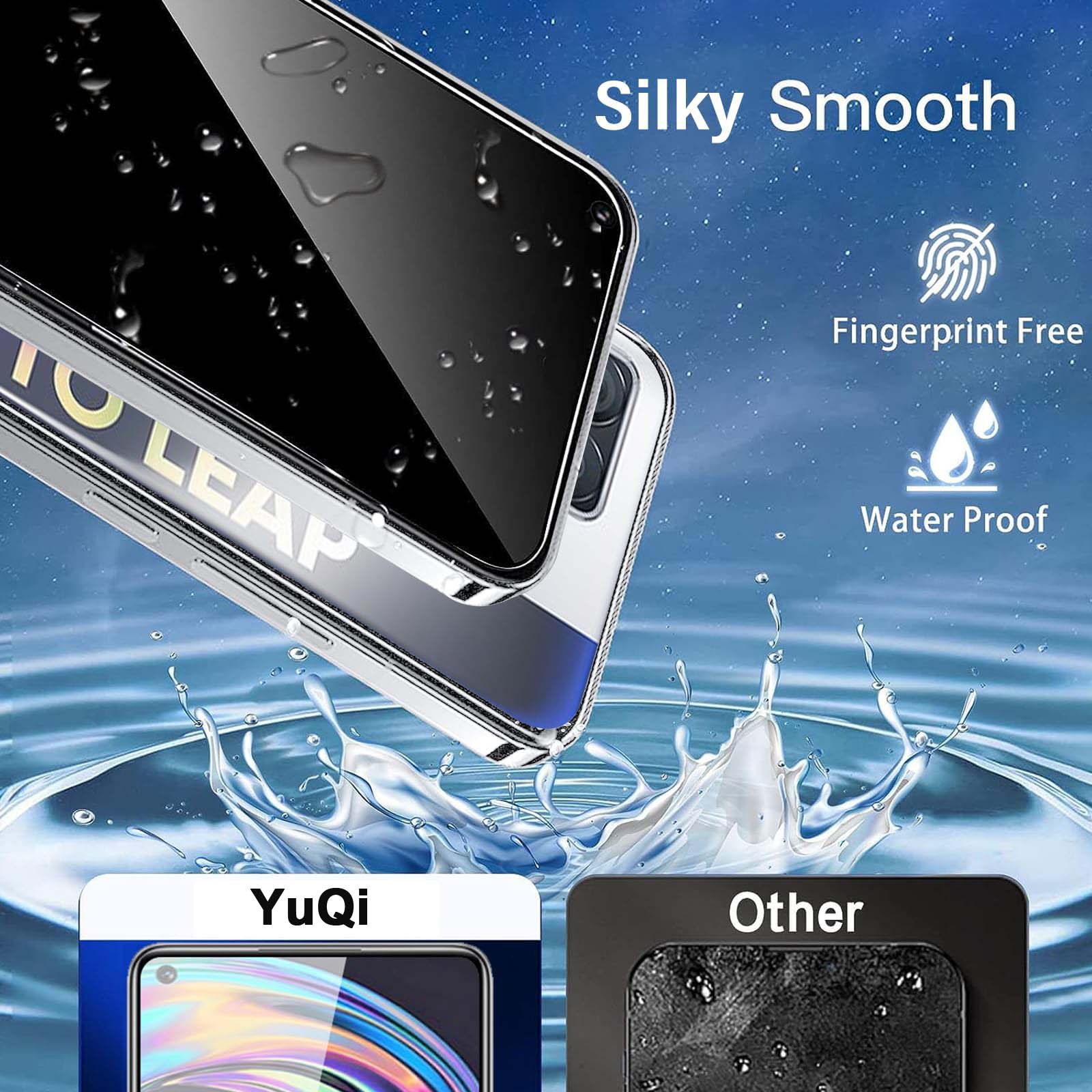 Protecteur d'écran Anti-espion - Anti Spy Privacy Glass Case avis et prix