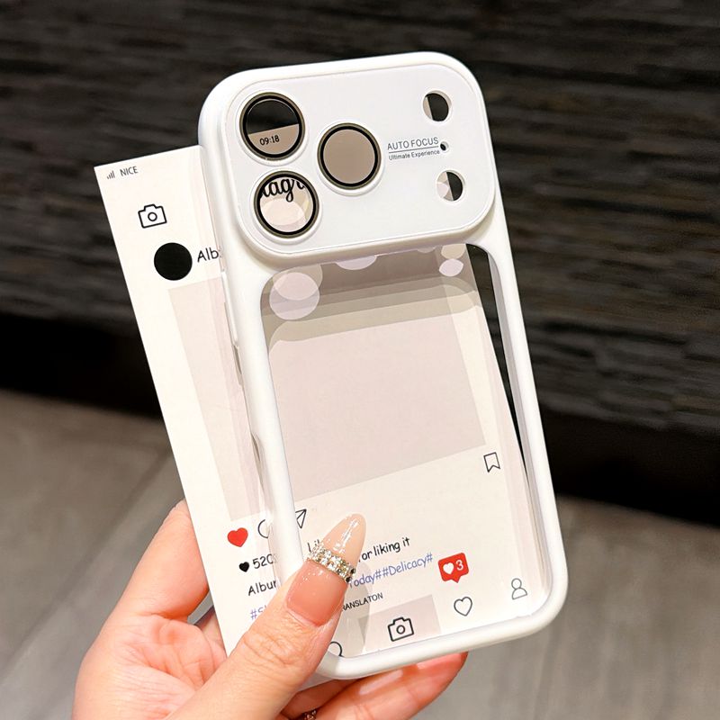 Coque de téléphone transparent - Clear Shockproof Bumper Case avis et prix